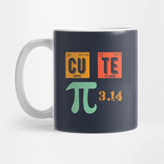Cute Pie Pi Day Cutie Math Periodic Table Pink math teacher by Gaming champion